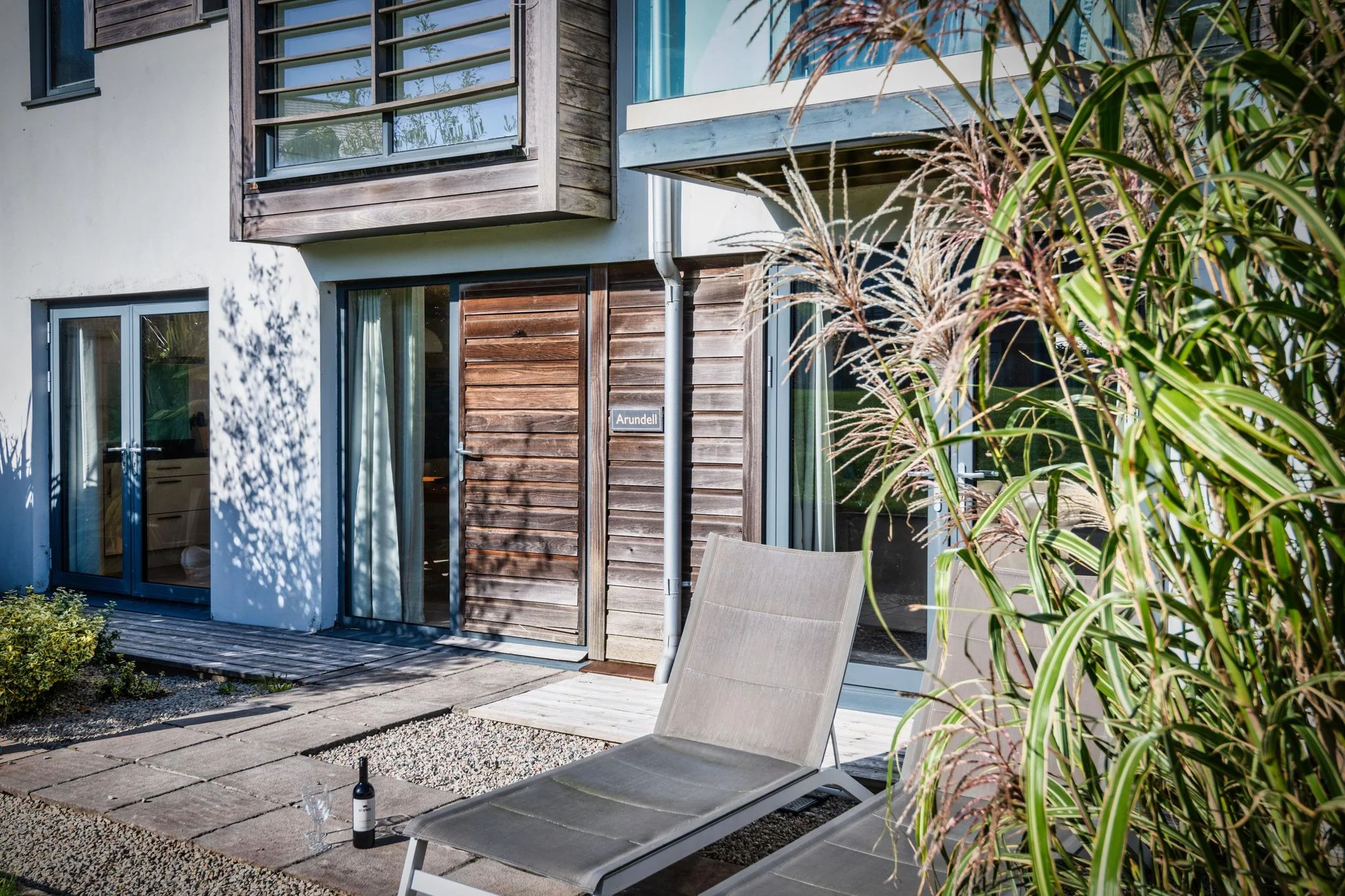 Arundell private terrace with outdoor seating