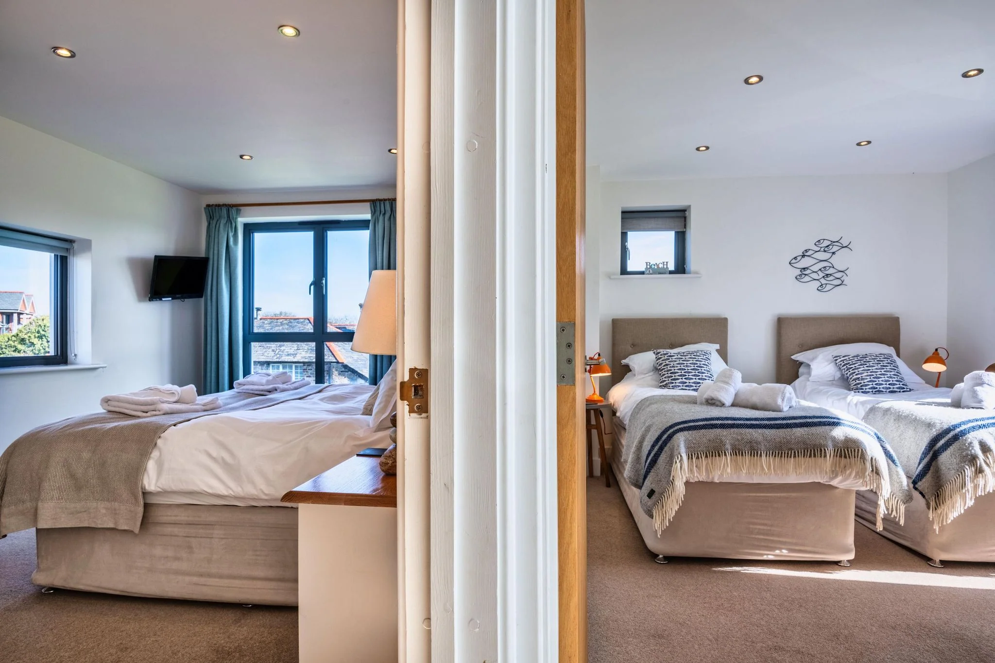 Arundell twin room with two single beds
