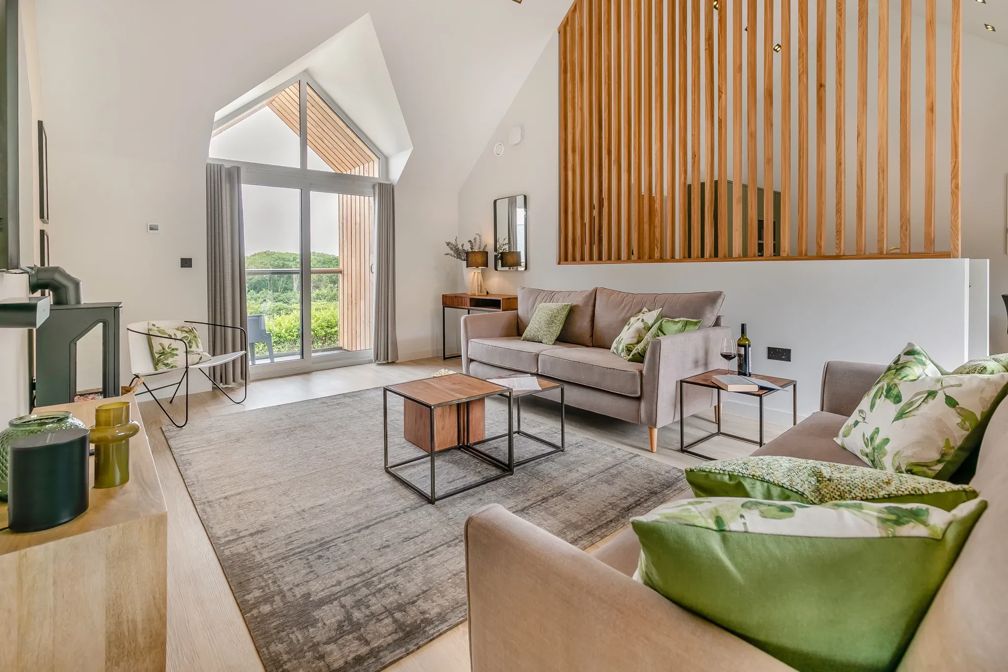 Gwari Spa Barn 2.0 interior — Whalesborough Farm Resort