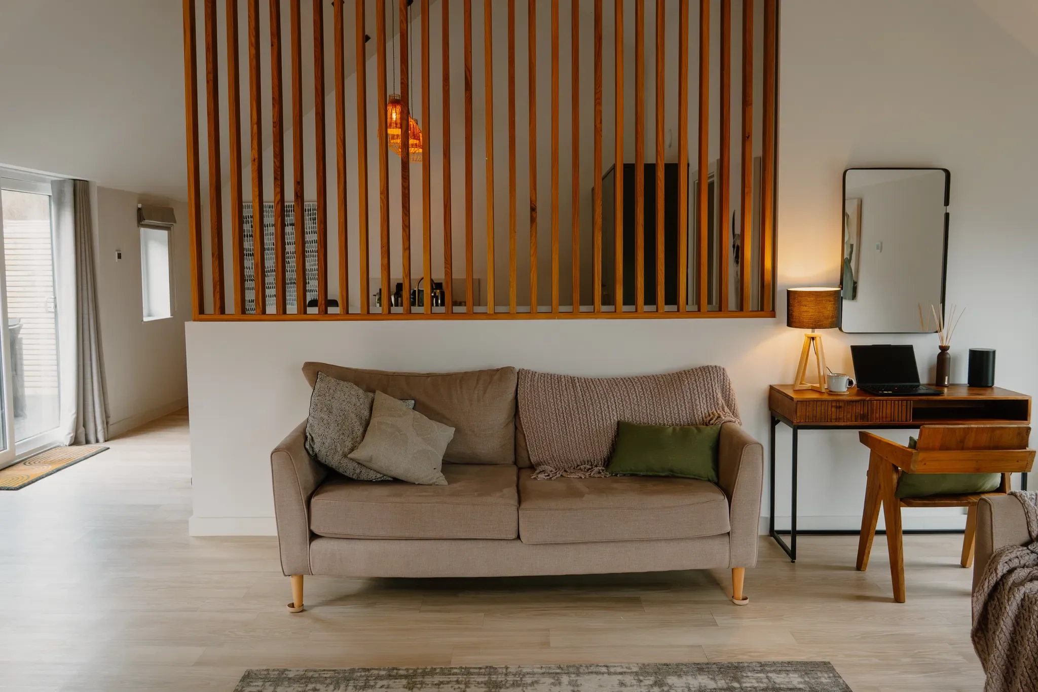 Gwari Spa Barn 3.0 interior — Whalesborough Farm Resort