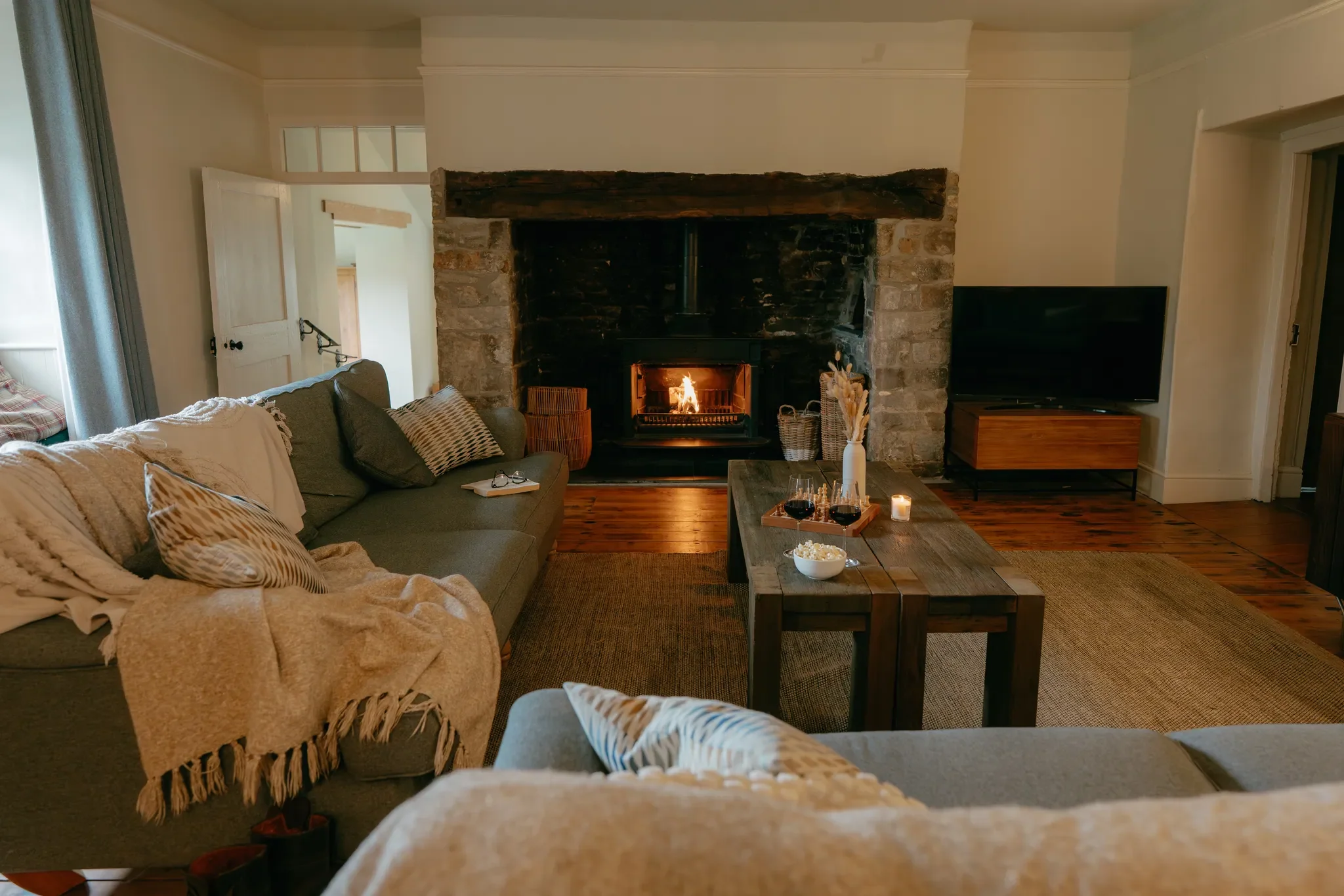 The Farmhouse interior — Whalesborough Farm Resort