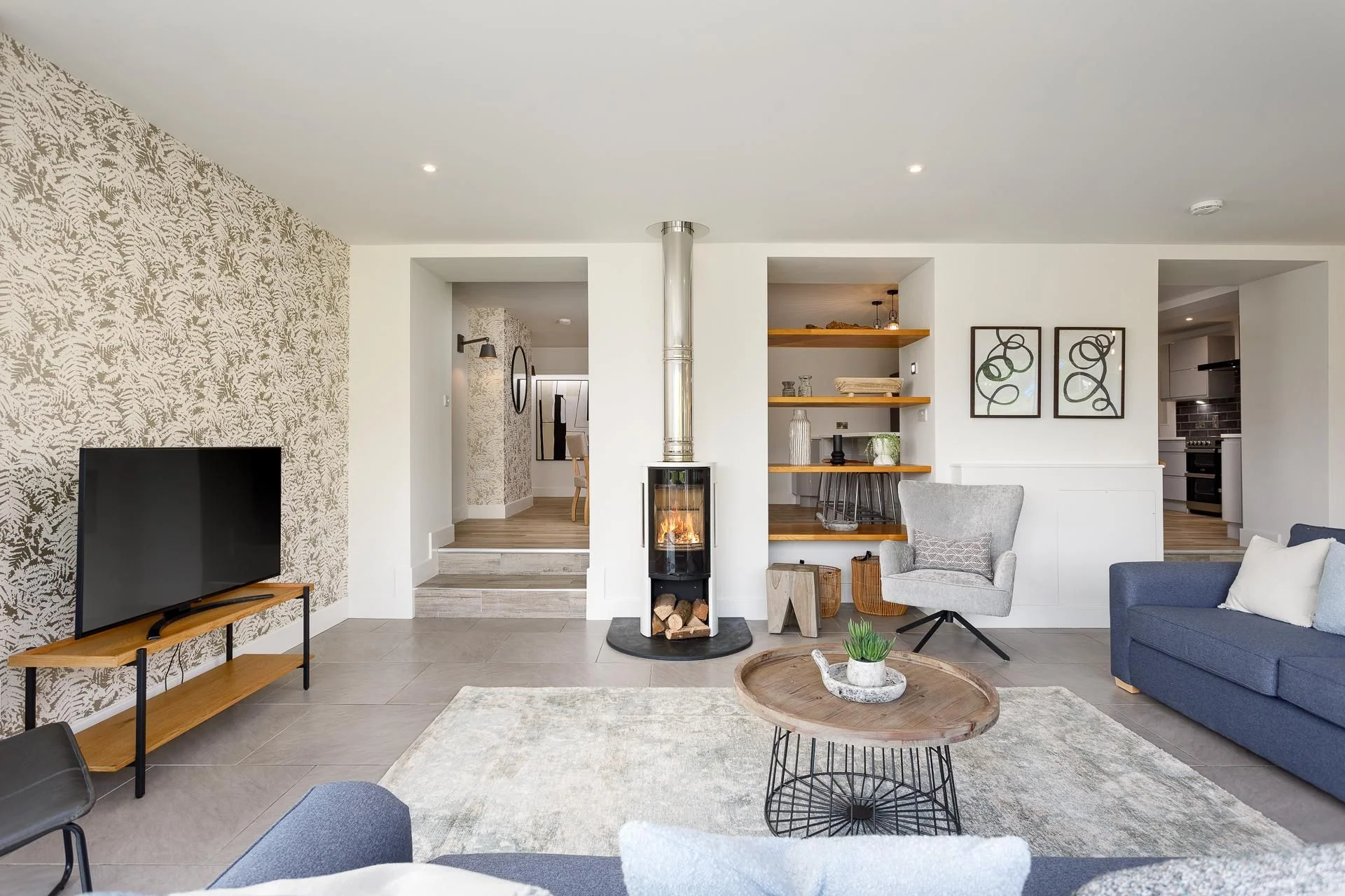 Whalesborough Cottage interior — Whalesborough Farm Resort