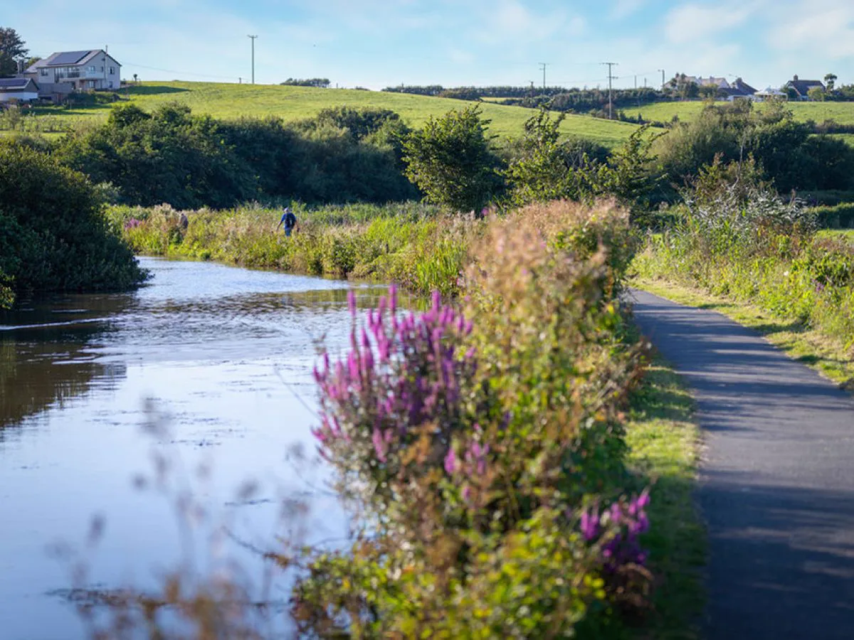 Bude Canal — North Cornwall near Whalesborough Farm Resort