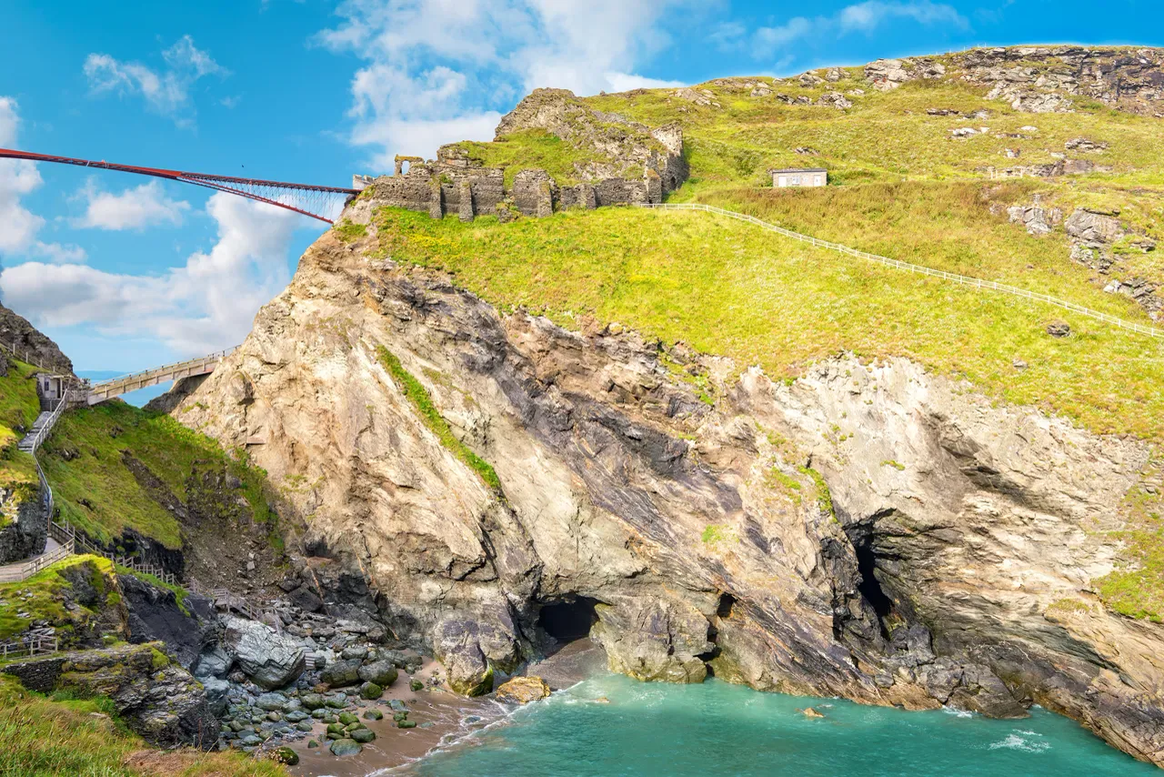 Tintagel Castle, North Cornwall